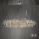 Candelabre, Lustre - Lustra suspendata design magnific RICICLE crom, 70x150cm