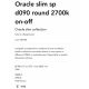 Pendule, Lustre suspendate - Lustra LED suspendata Oracle slim sp d090 round 2700k on-off negru