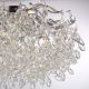 Lustre aplicate - Lustra aplicata design magnific, crom, diametru 60cm, RICICLE