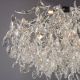 Lustre aplicate - Lustra aplicata design magnific, crom, diametru 60cm, RICICLE