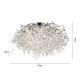 Lustre aplicate - Lustra aplicata design magnific, crom, diametru 60cm, RICICLE