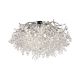 Lustre aplicate - Lustra aplicata design magnific, crom, diametru 60cm, RICICLE