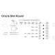 Pendule, Lustre suspendate - Lustra LED suspendata Oracle slim sp d090 round 4000k dali negru