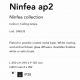 Aplice, corpuri de iluminat pentru pereti - Aplica de perete design modern Ninfea ap2 alb