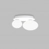 Aplica de perete design modern Ninfea ap2 alb