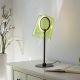 Veioze - Veioza moderna LED 2700K, sticla, verde, Zula