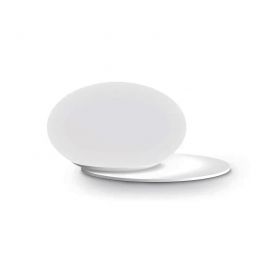 Veioza, Lampa de masa design modern, Ninfea ap2, alb