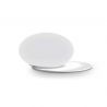 Veioza, Lampa de masa design modern, Ninfea ap2, alb