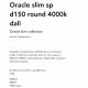 Pendule, Lustre suspendate - Lustra LED XXL suspendata Oracle slim sp d150 round 4000k dali negru