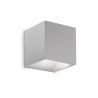 Aplica LED pentru Iluminat Exterior Rubik ap 4000K, Protectie IP54, Gri
