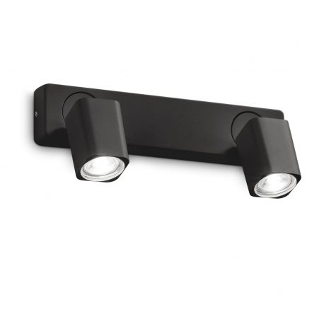 Aplice cu Spot - Aplica cu 2 Spoturi directionabile Rudy ap2 square, negru
