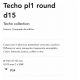 Plafoniere - Plafoniera Exterior Techo pl1 round d15, Protectie IP54, Alb