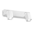Aplica cu 2 Spoturi directionabile Rudy ap2 square, alba