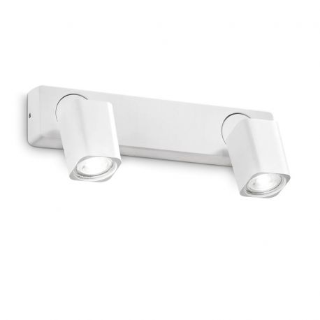 Aplice cu Spot - Aplica cu 2 Spoturi directionabile Rudy ap2 square, alba