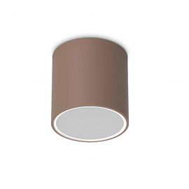 Plafoniere - Plafoniera Exterior Techo pl1 round d15, Protectie IP54, Cafeniu