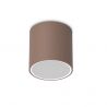 Plafoniera Exterior Techo pl1 round d15, Protectie IP54, Cafeniu