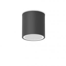Plafoniere - Mini Plafoniera Exterior Techo pl1 round d09, Protectie IP54, Negru