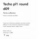 Plafoniere - Mini Plafoniera Exterior Techo pl1 round d09, Protectie IP54, Negru