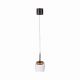 Pendule, Lustre suspendate - Pendul LED Smart cu Telecomanda, CCT, Sticla, Cupru, Q-KON