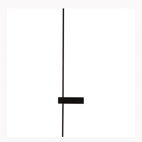 Aplice, corpuri de iluminat pentru pereti - Aplica de Perete LED, Desing Liniar, Negru, 4000K ARCO