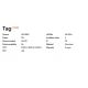 Spoturi tavan fals - Spot LED incastrabil Tag fi 7w 3000k, Negru