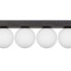 Plafoniere cu spoturi, Spoturi aplicate - Plafoniera Moderna, 5xG9, Negru, SPHERE