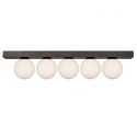 Plafoniera Moderna, 5xG9, Negru, SPHERE 