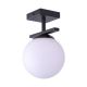 Plafoniere - Plafoniera Moderna, 1xE14, Negru, Globe