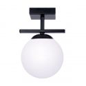 Plafoniera Moderna, 1xE14, Negru, Globe
