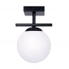 Plafoniera Moderna, 1xE14, Negru, Globe