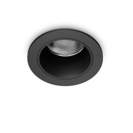 Spoturi tavan fals - Mini Spot LED incastrabil Quark fi 12w 3000k, Negru