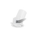 Mini Spot LED incastrabil, ajustabil Quark fi 12w 3000k, Alb
