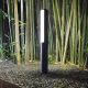 Stalpi - Stalp LED Exterior, Negru, Protectie IP44, Etere pt 3000k