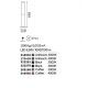 Stalpi - Stalp LED Exterior, Negru, Protectie IP44, Etere pt 3000k