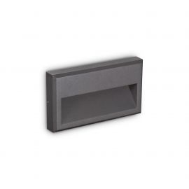 Spoturi - Mini Spot LED aplicat Exterior, Antracit, Protectie IP65, Febe-1 ap 4000k