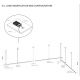Spoturi, Proiectoare pe sina - Sina pentru Sistem Modular Magnetic Flarity 1M, alama