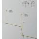 Spoturi, Proiectoare pe sina - Sina pentru Sistem Modular Magnetic Flarity 1M, alama