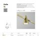 Spoturi, Proiectoare pe sina - Accesoriu, Spot pentru Sistem Modular Magnetic Flarity, Keila alama