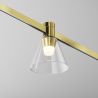 Accesoriu, Spot pentru Sistem Modular Magnetic Flarity, Bianca alama