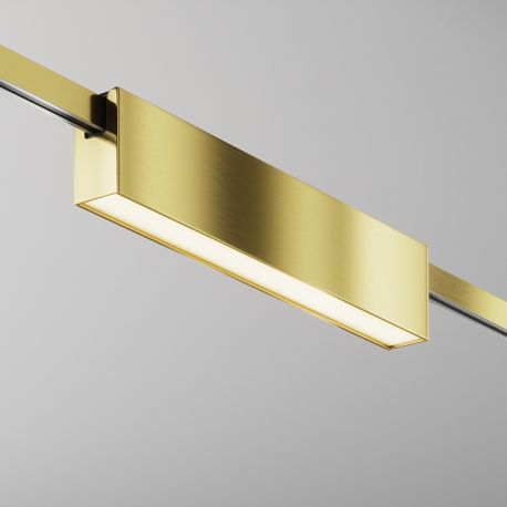 Spoturi, Proiectoare pe sina - Accesoriu, Spot pentru Sistem Modular Magnetic Flarity, Basis alama