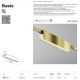 Spoturi, Proiectoare pe sina - Accesoriu, Spot pentru Sistem Modular Magnetic Flarity, Basis alama