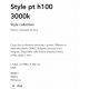 Stalpi - Stalp LED Exterior, Cafeniu, Protectie IP54, Style pt h100 3000k