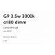 Becuri G4/G9/GX - Bec LED dimabil, G9 3,5W 3000k cri80 dimm