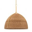 Lustra Suspendata din Franghie Lampakanai, Design Lux, auriu, Woodlawn