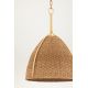 Pendule, Lustre suspendate - Lustra Suspendata din Franghie Lampakanai, Design Lux, auriu, Woodlawn