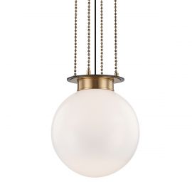 Pendule, Lustre suspendate - Lustra cu inaltime reglabila, Sticla Alba, Design LUX, Gunther 43cm
