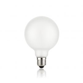 Becuri E27 - Bec LED dimabil, E27 globo d095 08w 3000k cri80 satin intera dimm