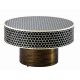 Masute Living - Masuta de cafea rotunda, Mozaic incrustat, Alb-Negru, HARMONY NATURE 60cm
