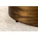 Masute Living - Masuta de cafea rotunda, Mozaic incrustat, Alb-Negru, HARMONY NATURE 60cm