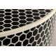 Masute Living - Masuta de cafea rotunda, Mozaic incrustat, Alb-Negru, HARMONY NATURE 60cm